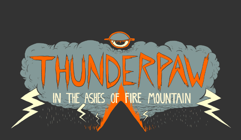 Thunderpaw In The Ashes of Fire Mountain, Jen Lee, repoghost, 2014